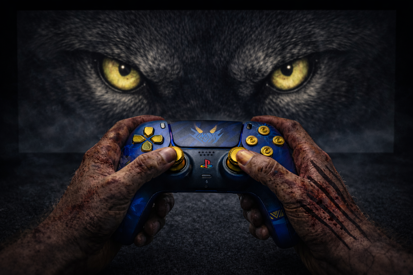 The Blue Wolf Hunter